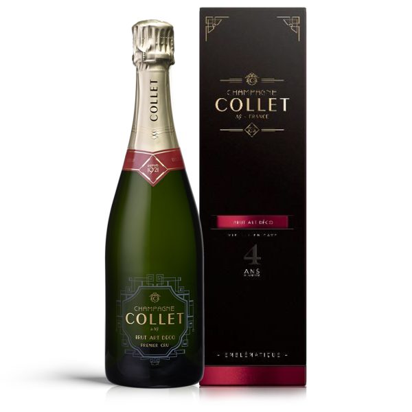 Champagne Collet Brut Art Deco