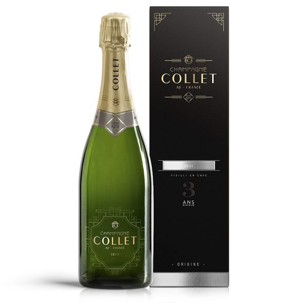 Champagne Collet Brut NV coffret