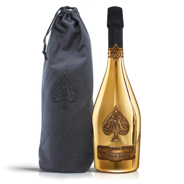 Armand de Brignac Ace of Spades Brut Gold Velvet Bag